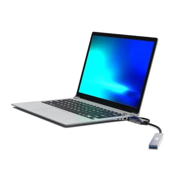 Port Connect USB Type-C to 4-port USB-A 3.0/2.0 Hub