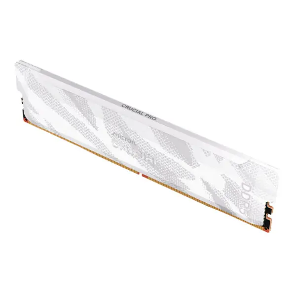 CP16G64C32U5W Crucial-Pro-16GB-6400Mhz-DDR5-Desktop-OC-Gaming-Memory-White wr 02a Crucial Pro 16GB 6400Mhz DDR5 Desktop OC Gaming Memory - White