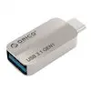 ORICO USB Type-C to USB-A 3.1 ChargeSync On The Go Adapter - Silver