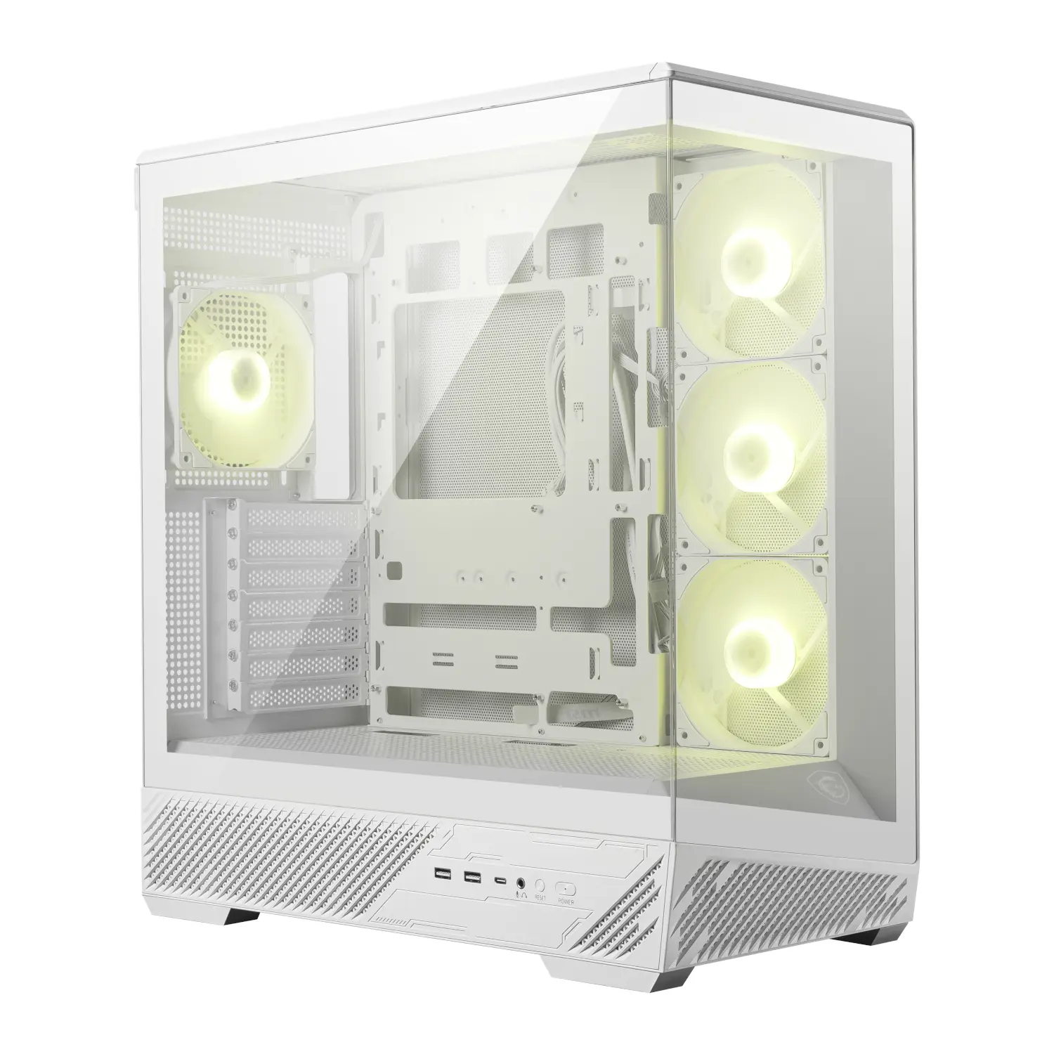 MSI MAG PANO 130R PZ ATX Gaming Chassis - White