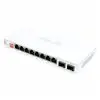 ASUS 8x2.5G + 2x10G SFP+ Unmanaged Network Switch- White