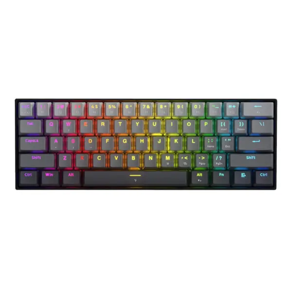 RD-K617GGB-RGB-M Redragon-K617-FIZZ-60-Magnetic-Hall-Effect-Wired-Keyboard wr 02a Redragon K617 FIZZ Rapid Trigger 60% Magnet Hall Switch Wired RGB Gaming Keyboard