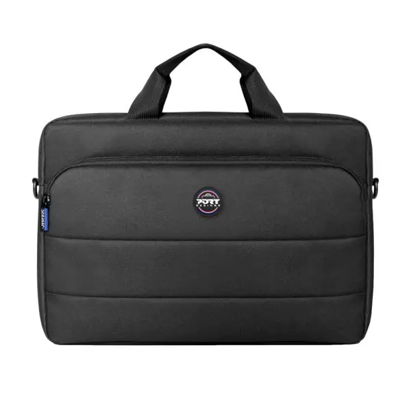 Port Designs Portland II Eco 14/16" Essential Top Loading Laptop Bag – Grey