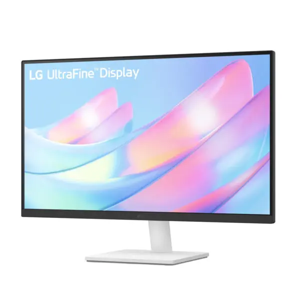 27US500-W.AFAQ LG-UltraFine-27-inch-4K-UHD-IPS-Monitor-White wr 03a LG UltraFine 27" 4K UHD IPS Monitor - White