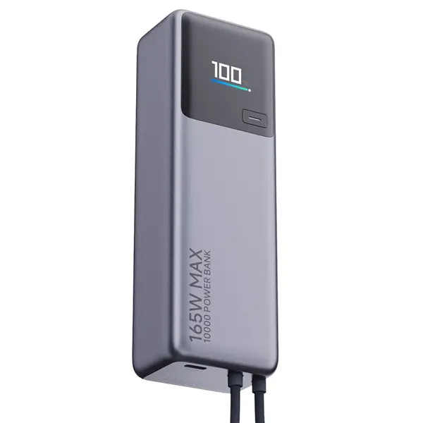 Xiaomi 165W Power Bank 10000mAh (Integrated Cable)-Silver