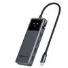 UGREEN 6-in-1 Type-C Hub with 4K HDMI, 100W PD and 10Gbps USB Ports – Grey