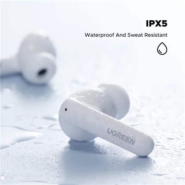 UGREEN EchoBuds Magic Wireless (In-Ear Earphones)–White