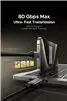 UGREEN USB4 Gen4 240W USB-C to USB-C Cable (Black)