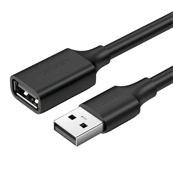 UGREEN USB 2.0 Extension Cable – A Male to Female, 480Mbps Data Transfer – 2M