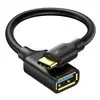 UGREEN Type-C to USB-A Adapter (Male to Female, 15cm)– Black