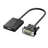 UGREEN VGA to HDMI Converter | Male to Female | 1080P Full HD – Black