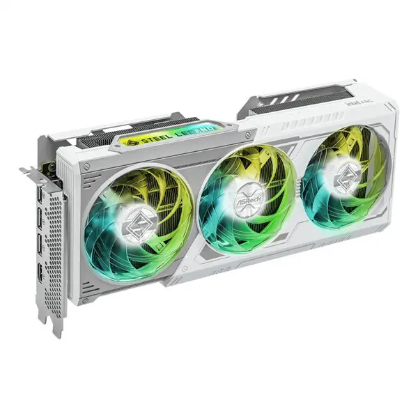 ASRock Intel Arc B580 Steel Legend OC 12GB GDDR6 192-BIT Graphics Card