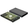 Port Connect 2.5" USB-C External HDD Enclosure Black