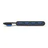 Port USB3.0 to 4 x USB3.0 5Gbps 4 Port Hub - Black