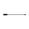 Port USB Type-C to RJ45 5Gbps 30cm Adapter - Black