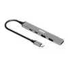 Port USB Type-C Hub 4 x USB + 1 x Charging Port