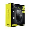 Port Connect Silent 1600DPI 3 Button Wireless Mouse - Black