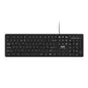 Port Connect Tough Office USB Keyboard - Black