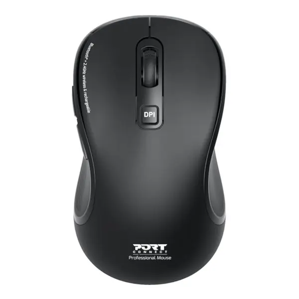 Port Connect Essential Bluetooth Wireless Rechargeable Mouse