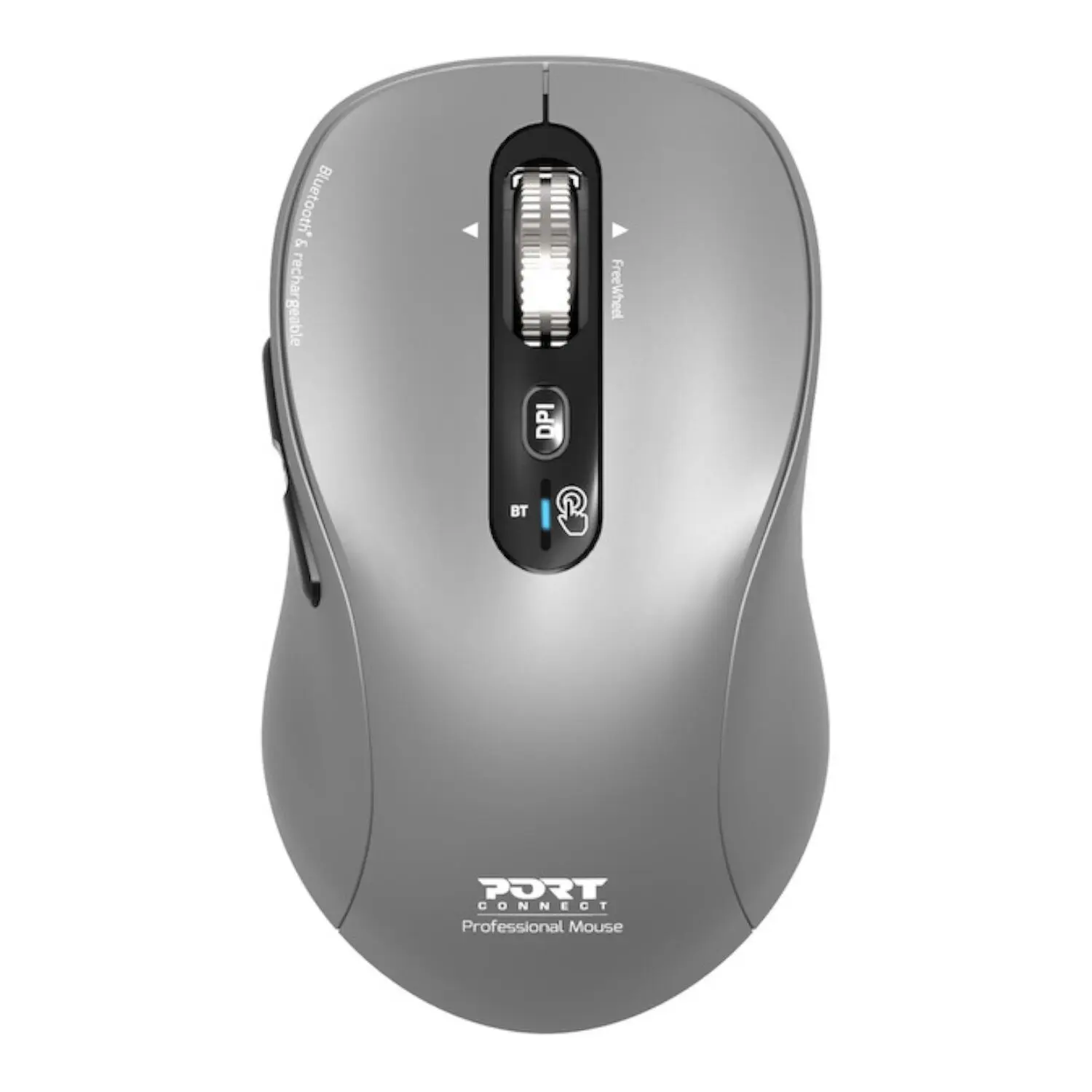 910201-WR-01 Port Connect Wireless Bluetooth Expert and Mac Mouse - Grey