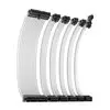 Antec 300mm Sleeved Braided Power Extension Cable Kit – White