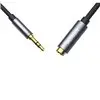 UGREEN AV118 3.5mm AUX Extension Cable 2m – Male to Female –(Black)