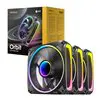 Antec ORBIT PWM 120mm ARGB Fan 3 Pack - Black