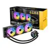 Antec VORTEX LUM 360 ARGB AIO CPU Liquid Cooler - Black
