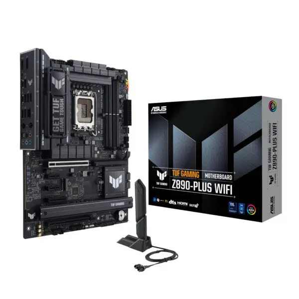 Asus TUF Gaming Z890-PLUS WIFI Intel LGA1851 ATX Gaming Motherboard
