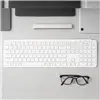 Keychron B6 Pro Ultra-Slim 100% Wireless Keyboard – Ivory White