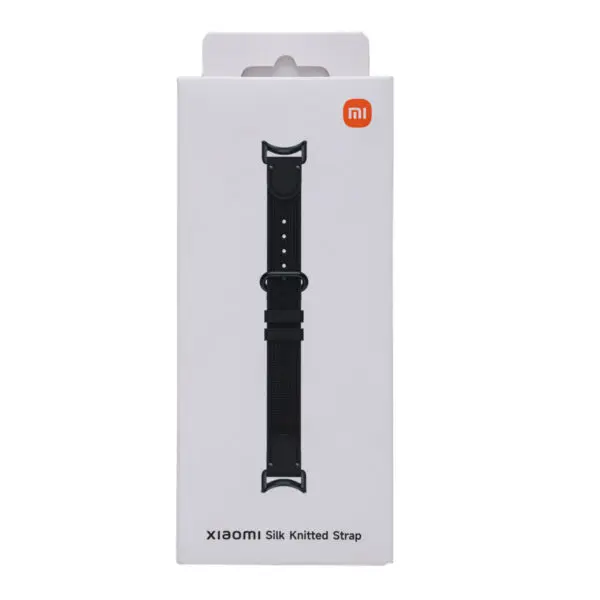 Xiaomi Smart Band 10 Knitted Silk Strap - Ebony Black