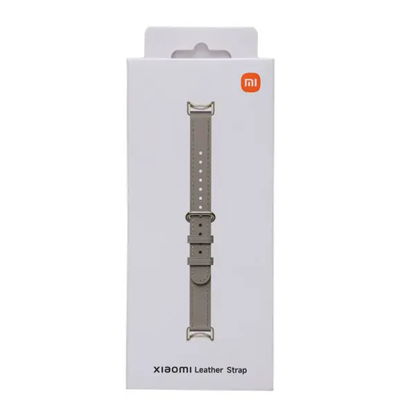 Xiaomi Smart Band 10 Leather Strap - Grey