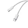 Xiaomi 3A Braided USB Type-C to USB Type-C Cable 1M - White