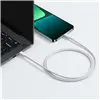 Xiaomi 3A Braided USB Type-C to USB Type-C Cable 1M - White