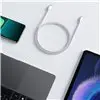 Xiaomi 3A Braided USB Type-C to USB Type-C Cable 1M - White