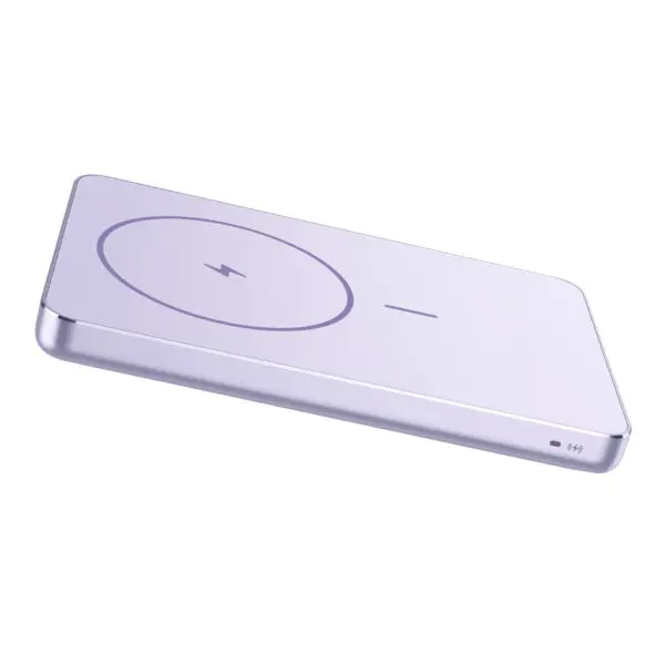 BHR08PNGL Xiaomi-Super-Slim-Magnetic-Power-Bank-5000-Purple wr 02a Xiaomi Super Slim Magnetic Power Bank 5000 – Purple