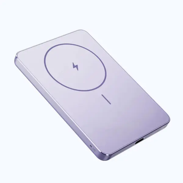 BHR08PNGL Xiaomi-Super-Slim-Magnetic-Power-Bank-5000-Purple wr 03a Xiaomi Super Slim Magnetic Power Bank 5000 – Purple