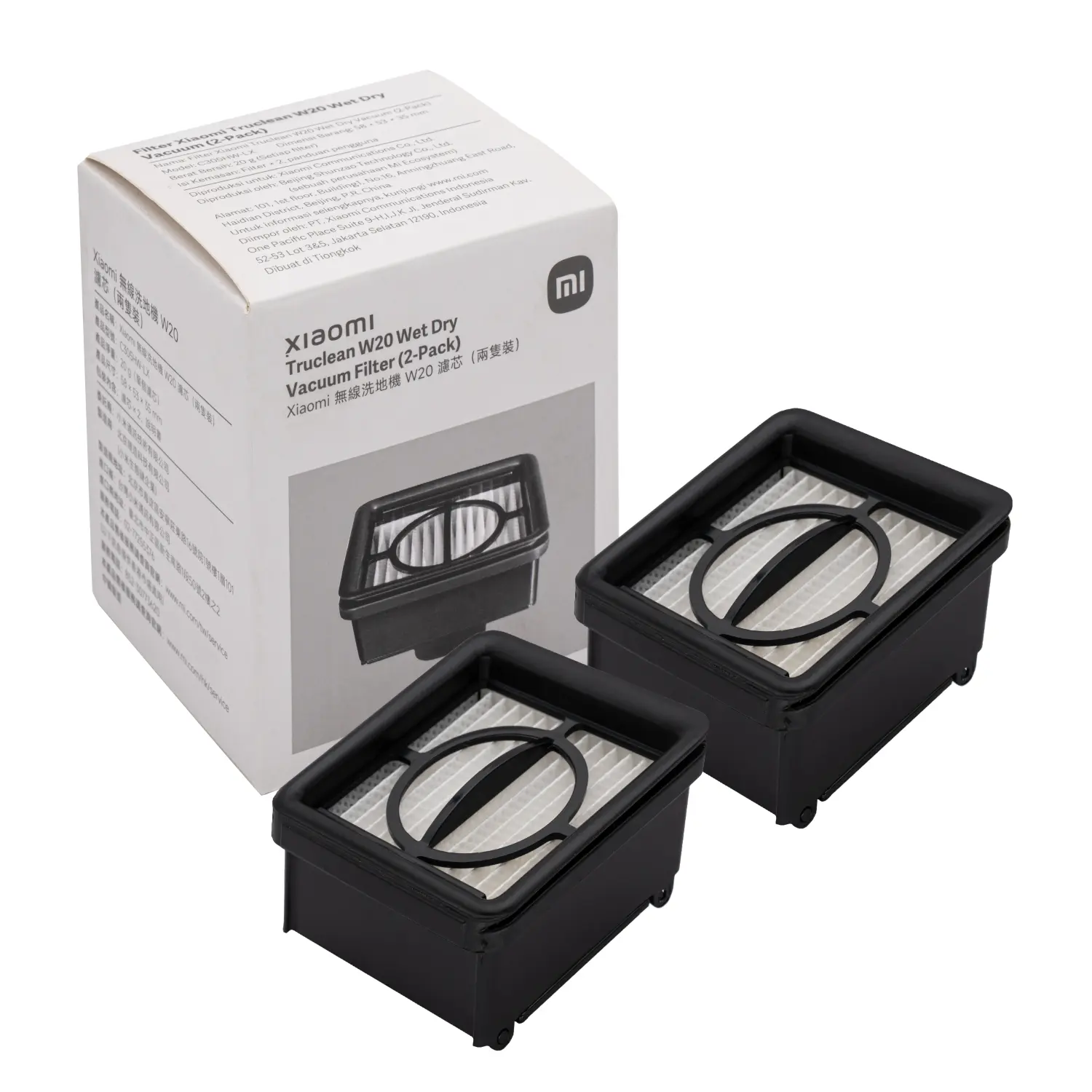 Xiaomi Truclean W20 Wet Dry Vacuum Filter 2-Pack