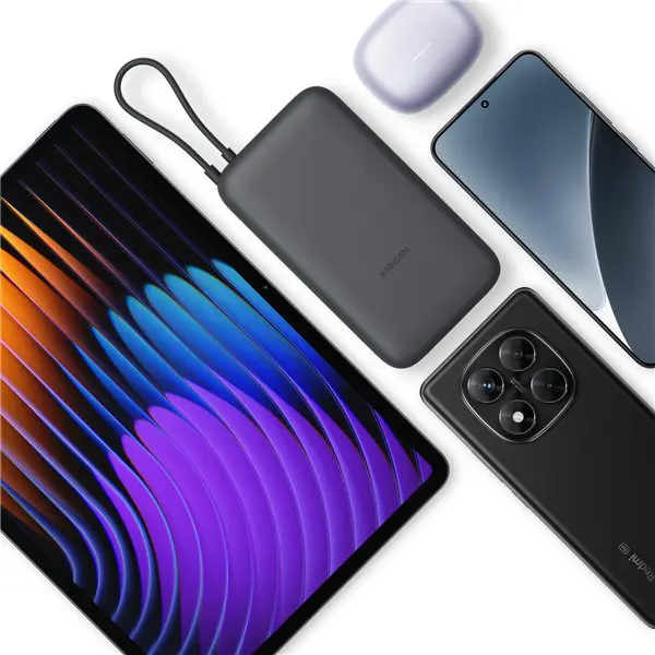 Xiaomi Power Bank 20000mAh (Integrated Cable) - Dark Grey