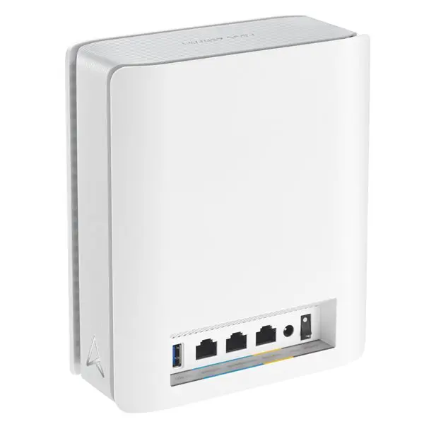 ASUS ZenWiFi BT10 Wi-Fi 7 Tri-Band 10G AiMesh Router Node (1-Pack) – White