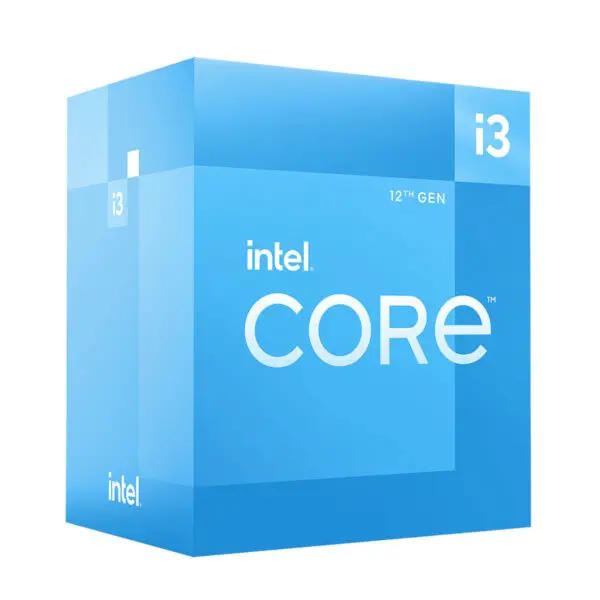 Intel 12th Gen Core i3-12100 LGA1700 3.3GHZ 4-Core CPU