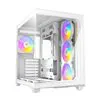 Antec C5 ARGB ATX DUAL Mid Tower Gaming Chassis – White