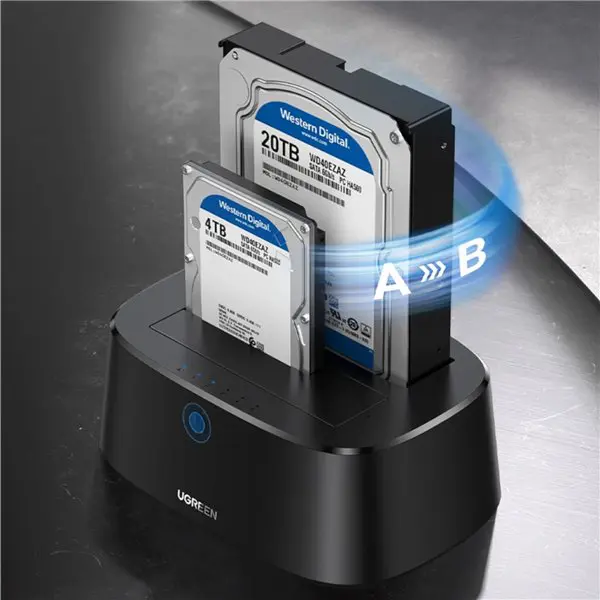 UGREEN CM198 3.5/2.5 inch SATA HDD/SDD USB3.0 Docking Station
