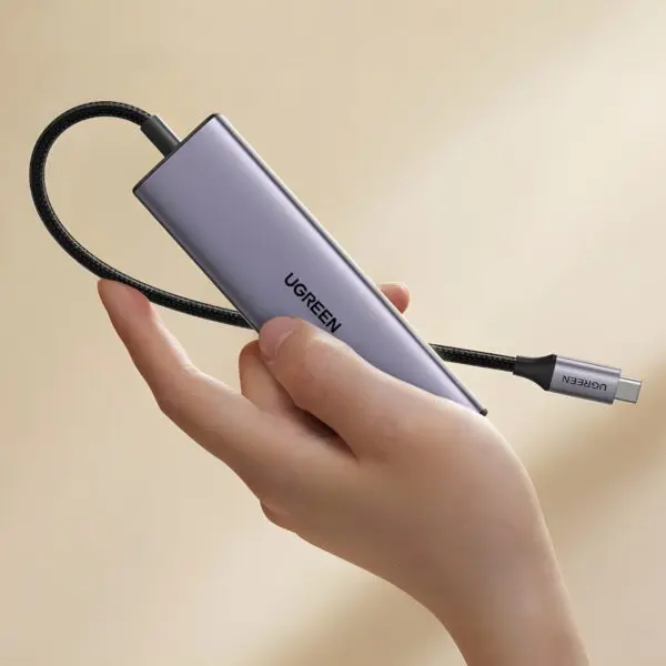 UGREEN Revodok 5-in-1 Type-C Hub | 4K HDMI | Type-C | USB3.0
