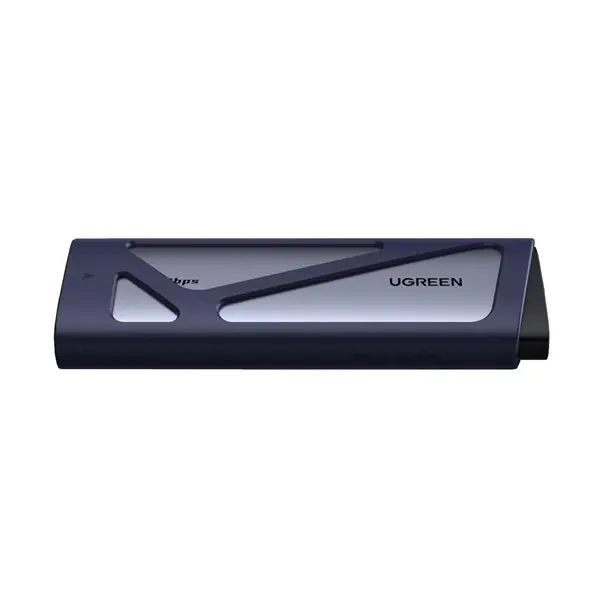 CM777-25665 UGreen-CM777-M.2-NVMe-SATA-SSD-Enclosure -20Gbps-–-Silver wr 02a UGREEN CM777 M.2 NVMe/SATA SSD Enclosure (20Gbps) – Silver
