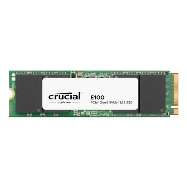 Asus Cobble M.2 SSD Type-C Enclosure and Crucial E100 1TB NVMe Bundle - Black