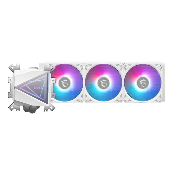 MSI MAG Coreliquid I360 ARGB AIO Liquid CPU Cooler – White