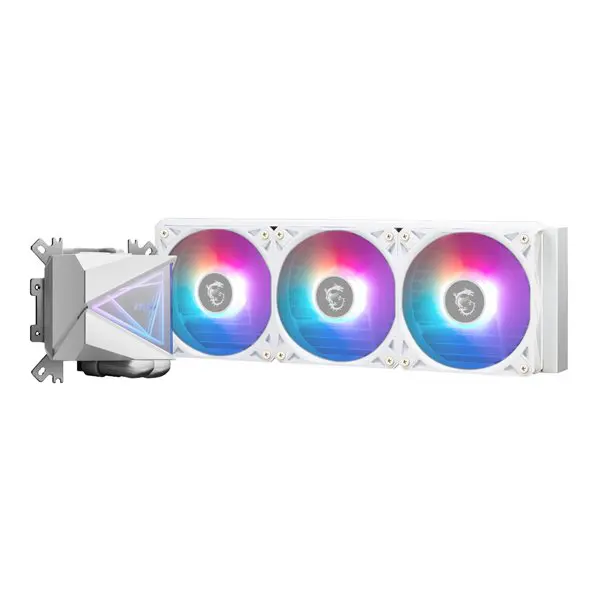 MSI MAG Coreliquid I360 ARGB AIO Liquid CPU Cooler – White