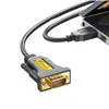 UGREEN USB 2.0 to RS-232 Serial Adapter Cable (USB-A Male to DB9 Male)-Black