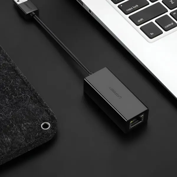 UGREEN CM111 USB3.0 to RJ5 Gigabit Ethernet Adapter - Black